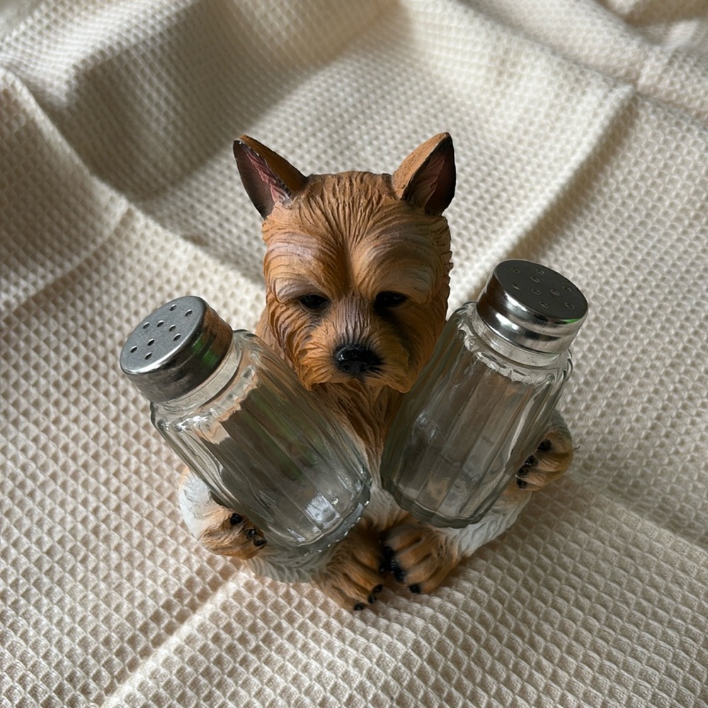 Yorkie Salt & Pepper set